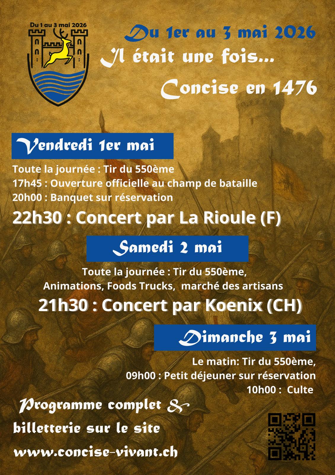 Affiche Événement Il était une fois Concise 1476